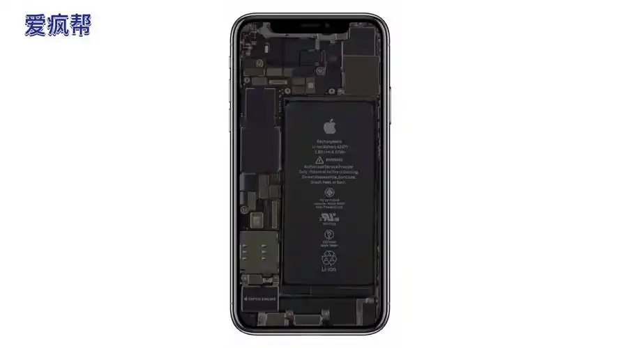 iphone12系列拆机壁纸换上后手机就像是透明的
