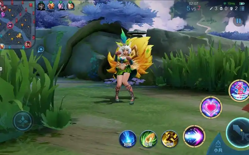 王者荣耀妲己热情桑巴3d视角特效展示 感觉不如正常模式好看_电子竞技