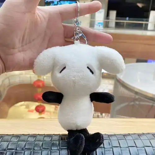 易烊千玺同款小羊公仔可爱娃娃钥匙扣小挂件创意新年礼物毛绒玩具