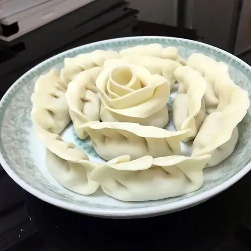花朵饺子