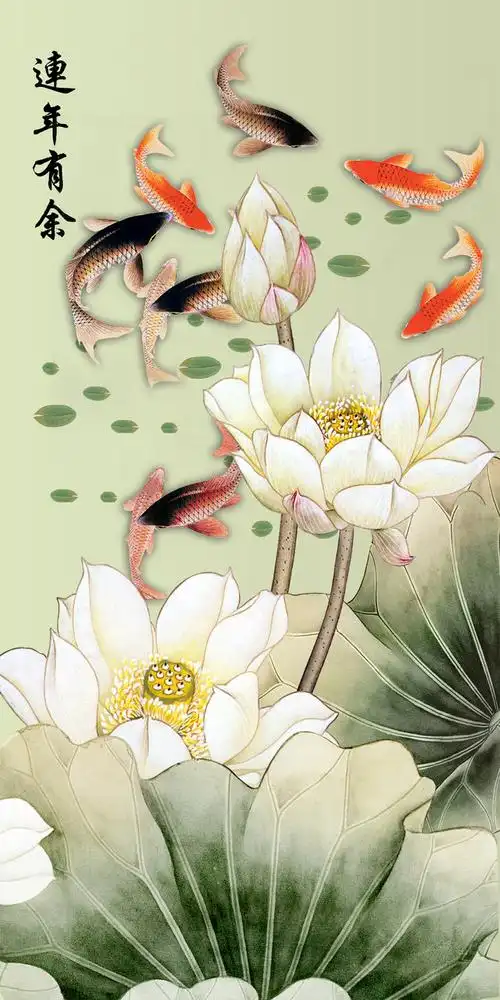 工笔金鱼 - 堆糖,美图壁纸兴趣社区