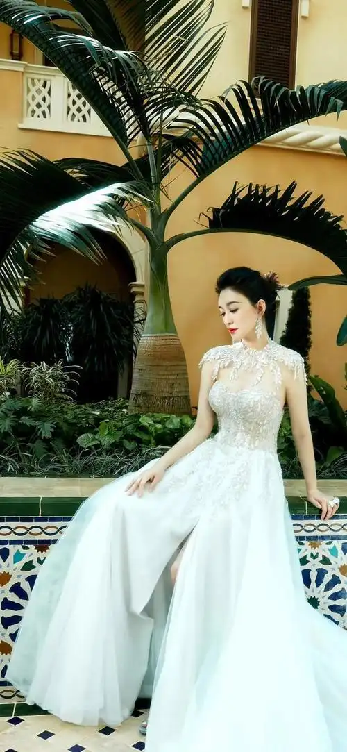 气质成熟的李小冉