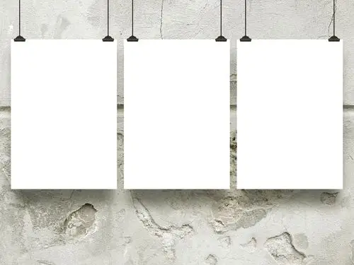 空白装饰画效果展示高清图片 - 素材中国16素材网