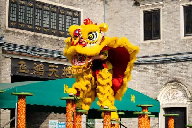 【大卫行摄】佛山醒狮,震撼人心的岭南文化瑰宝.