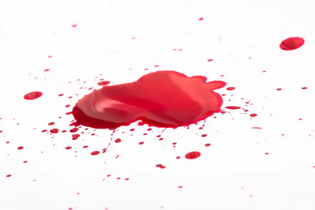 血滴,血 splats 和滴水的高分辨率图像