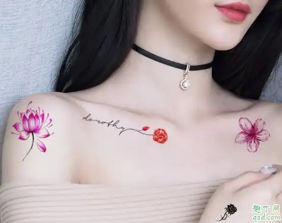 纹身到底疼不疼 女人纹身纹哪里好看又性感2