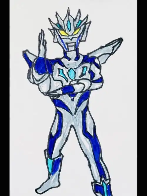 诺亚奥特曼 #绘画过程#神兽在家#哄娃#简笔画教程#亲子绘画时光#辣适