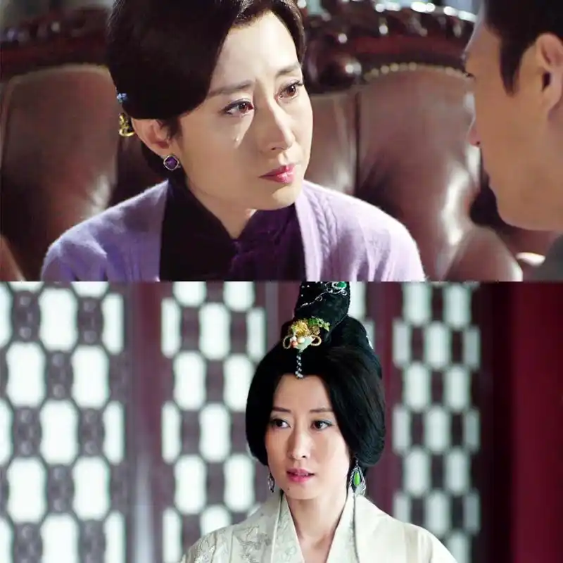 刘敏涛火了就是敢穿半露不露好性感呈现迷人凹凸感