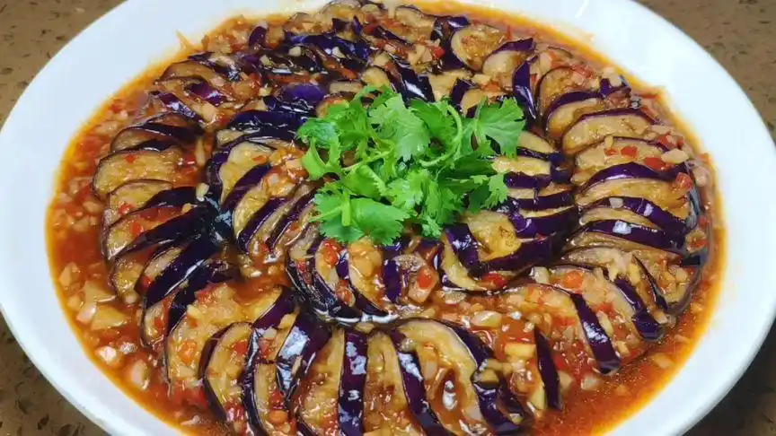 饭店特色菜鱼香盘龙茄子正确做法,解密详细步骤,2分钟就学会.