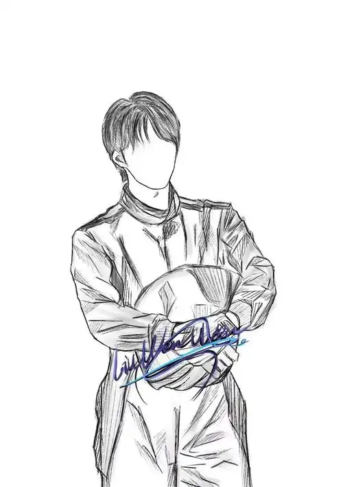 刘耀文  #时代少年团刘耀文  #tnt时代少年团  #线稿  #procreate