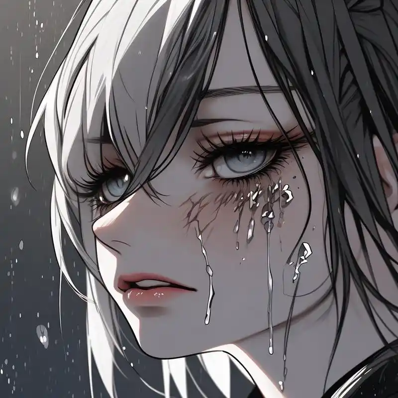 92动漫伤感女生头像96