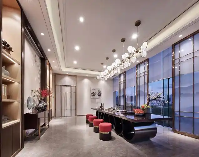 广州休闲养生会所中式风格装修图片