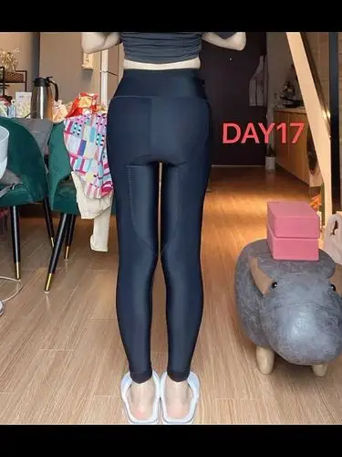 左,右的腿子,发现明显的改变就是,两腿之间有缝隙了,侧面看的时候大腿