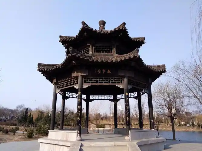 古建八角亭图片大全