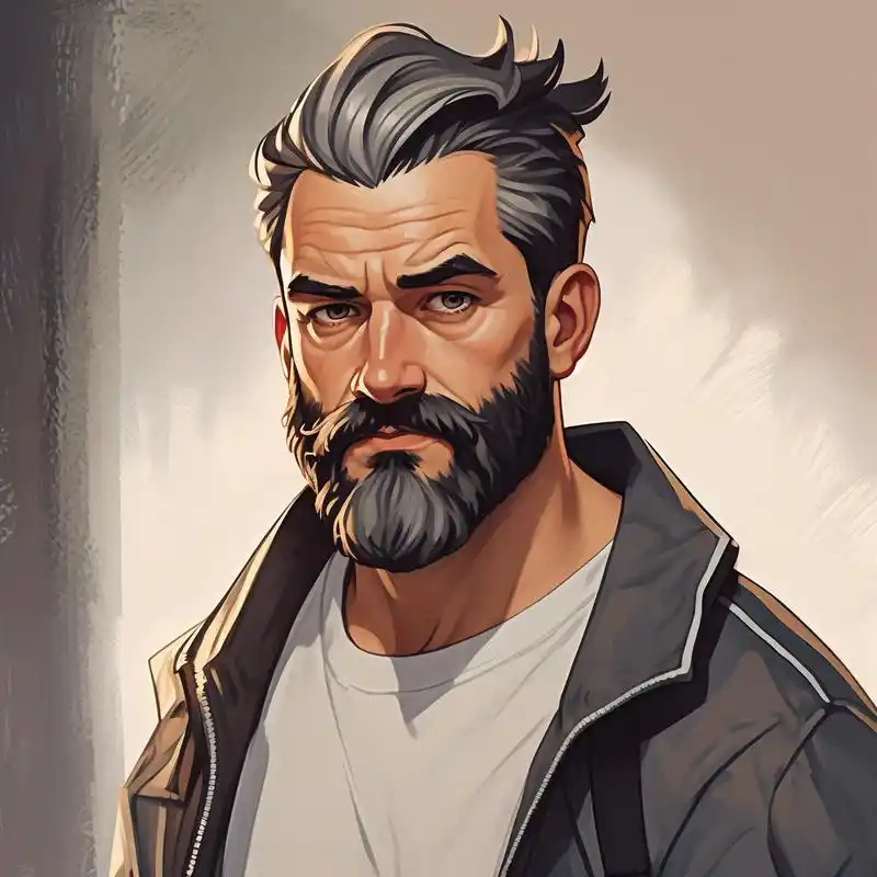 98 成熟大叔卡通头像大赏 哇～这一组成熟大叔的卡通头像真是太有型