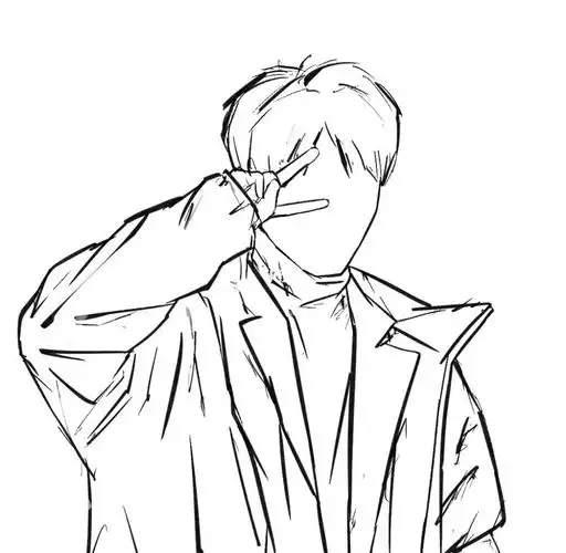 马嘉祺|粉丝无偿线稿