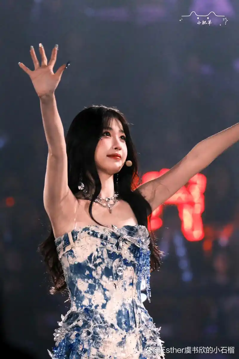 继续闪闪发光吧我的大明欣[心][心][心]#虞书欣演唱会# #虞书欣the9
