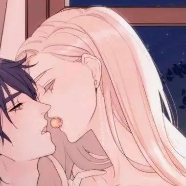 情侣头像一对卡通 接吻 卡通头像图片大全 -【爱个性】