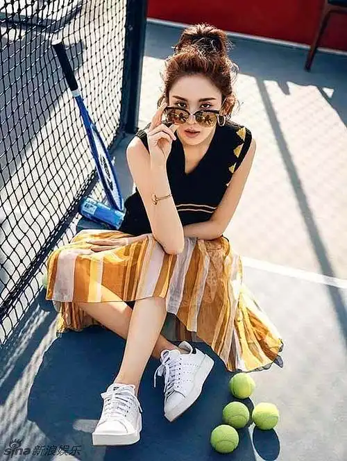 组图古力娜扎最新大片活力真我美少女娜扎穿上运动衫处处彰显出热爱