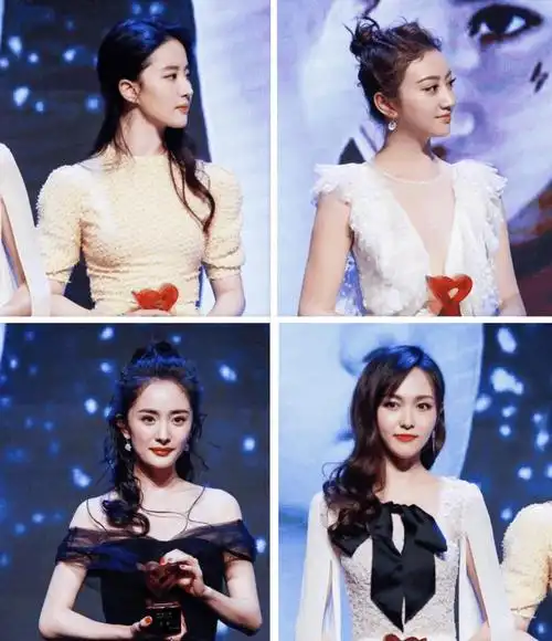 关于景甜和刘亦菲合照碾压,要公平一些吧.