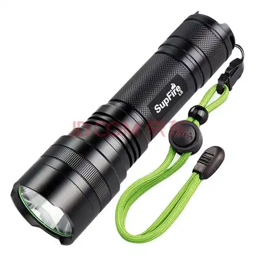 神火(supfire)l6强光手电筒 进口xml2(t6)高流明26650锂电池大功率