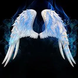 蓝色火焰翅膀