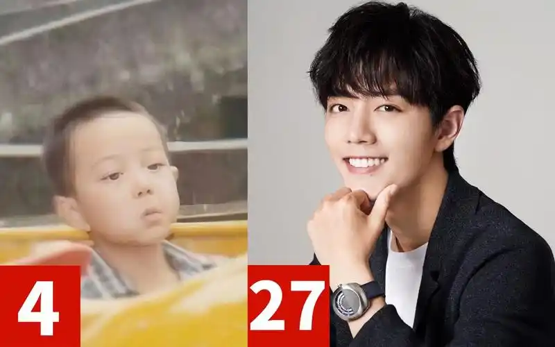 魏无羡肖战从4岁到27岁的变化及所参演电视剧和电影介绍名人明星从小