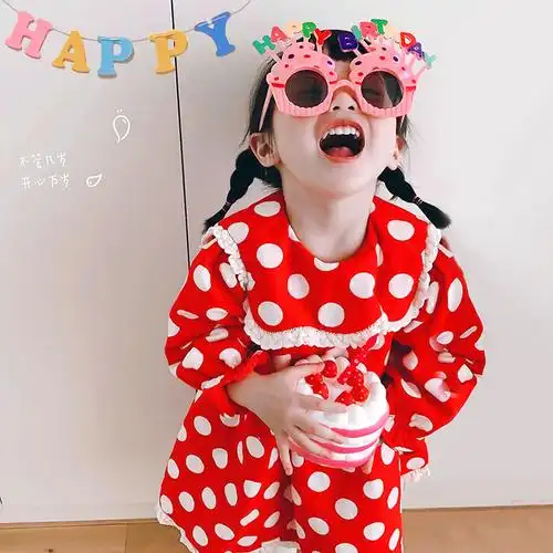 儿童童可爱卡通太阳镜小孩网红墨镜潮女女童宝宝太阳镜