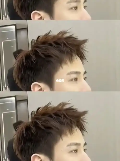 男士前刺发型珠海男生烫发这款发型不帅都难