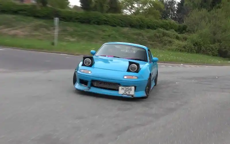 车展结束后各类jdm改装车加速离场