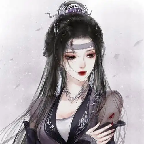 仙气古风女生头像黄昏与你归家走在小路上是我的的简单愿望