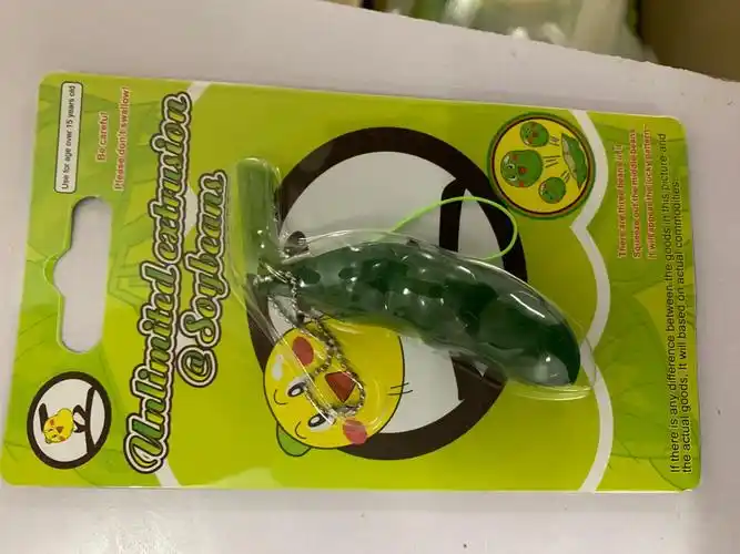 跨境挤压毛豆发泄小玩具日本无限挤毛豆挤压挤挤乐