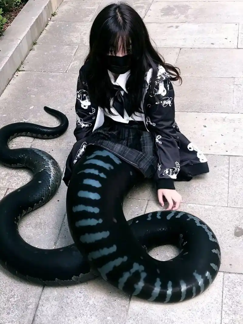 网友变身蛇女系列(合集) 图片皆为网友提供,我全部是免费帮ps,未收取