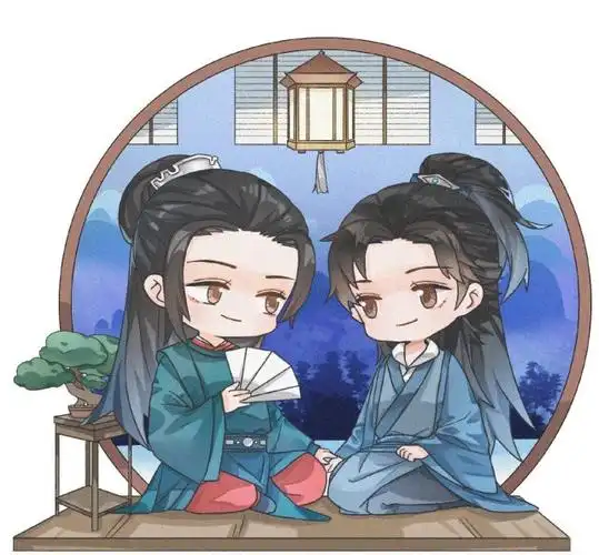 天涯客山河令温客行动漫图片q版人物q版图片温周图片