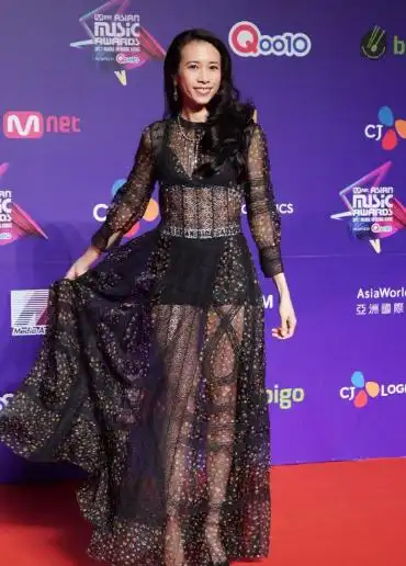 got7组合亮相2017mama颁奖礼香港站.