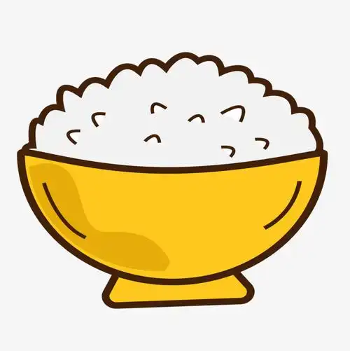 食物卡通米饭png下载