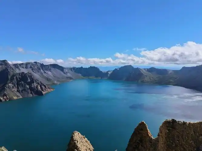 820号的长白山天池