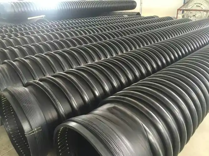 江西厂家直销供应hdpe缠绕增强b型管克拉管报价采购