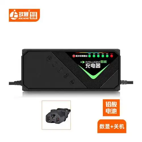 和平电动车电瓶充电器48v12ah60v20ah72v伏通用智能断电非原装厂