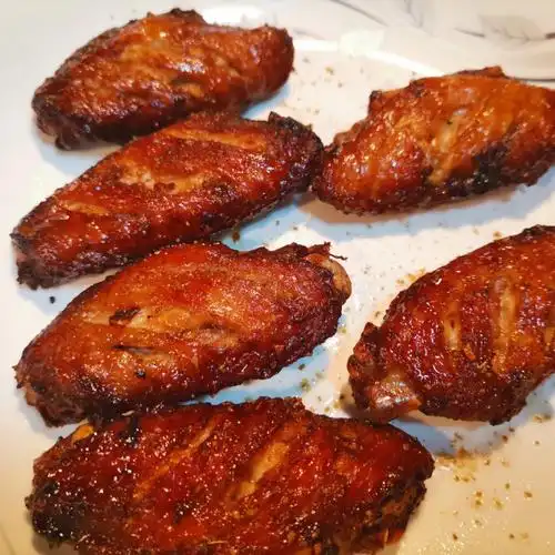 今日份夜宵炸鸡翅