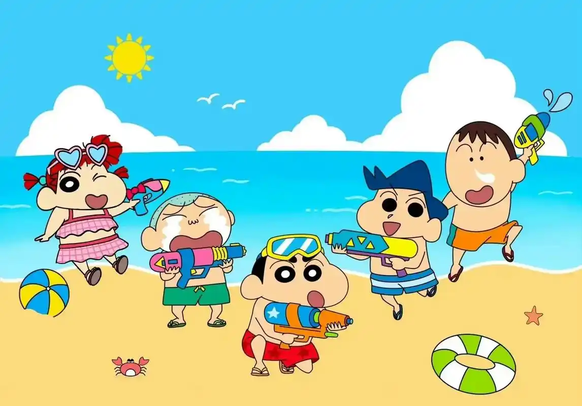 蜡笔小新横屏壁纸电脑/平板.高清壁纸#今日壁纸 #热图分享  - 抖音