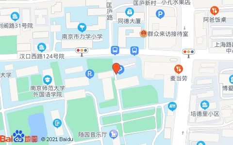 南京师范大学随园校区停车场匡芦路