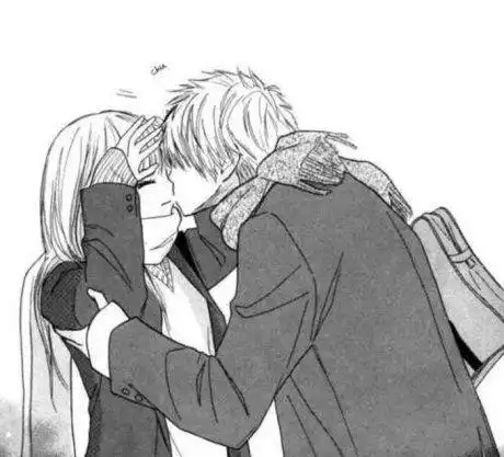 素描二次元动漫情侣