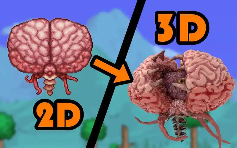 玩家自制3d版克苏鲁之脑!_哔哩哔哩_bilibili