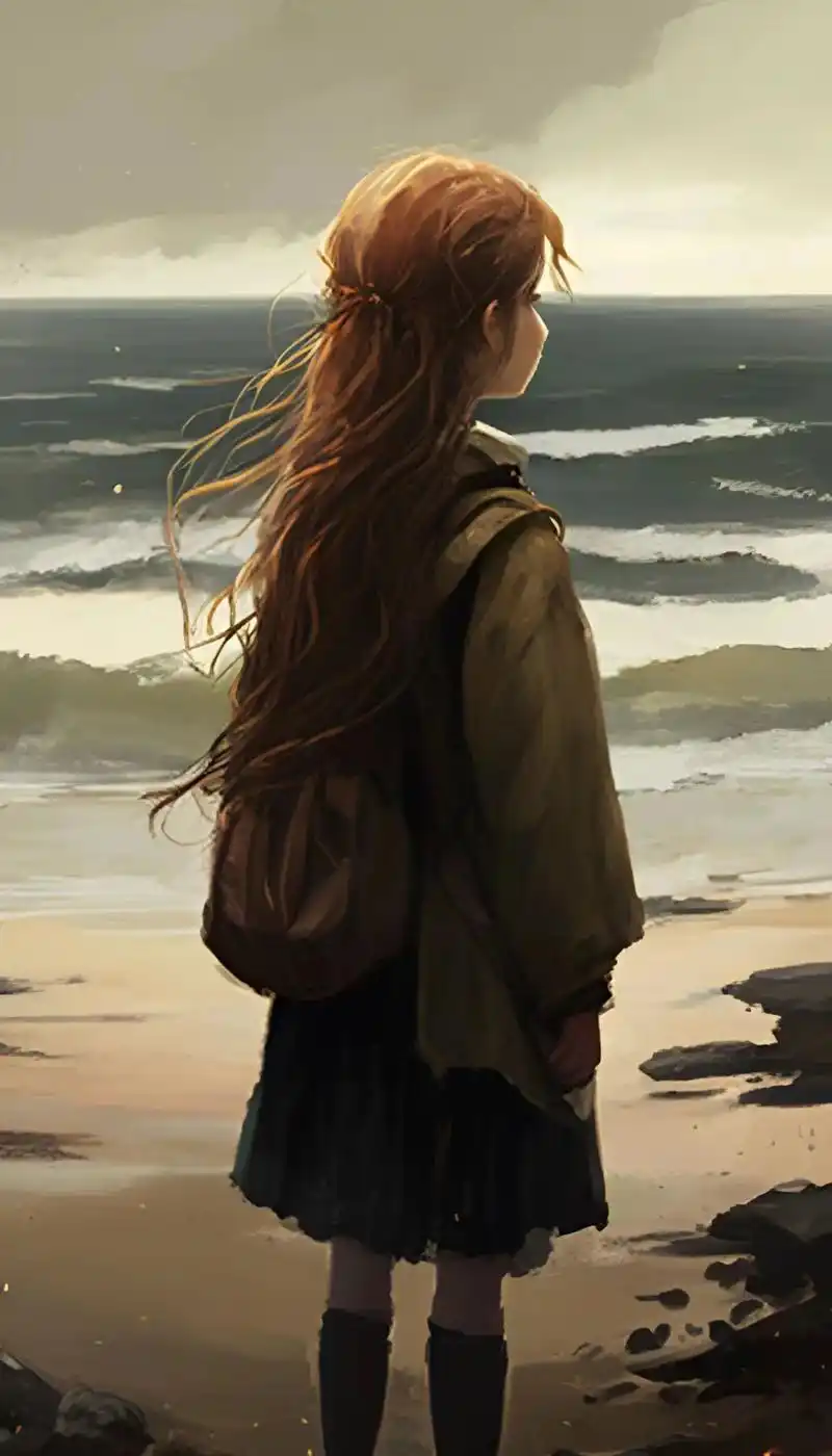 送你一张壁纸 #孤独氛围感  可 以 一个人 唱歌 , 一 - 抖音