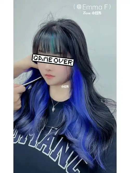 蓝色挂耳染02将将!