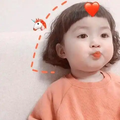 可爱呆萌小女孩头像闺蜜 女生头像图片大全 -【爱个性】