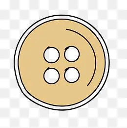 手绘扣子衣服扣