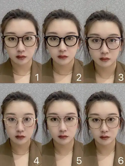 说我戴眼镜歪可能是我耳朵高低不平,每个都有点歪#眼镜推荐  #近视眼