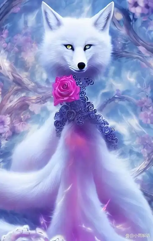 小雨解语丨生物图鉴丨玫瑰九尾狐 妲爱琳